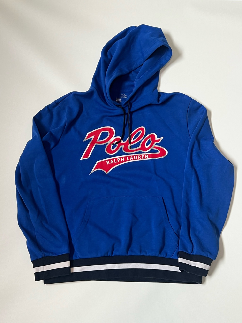 Polo by Ralph Lauren Royal Blue Spell-Out Hoodie